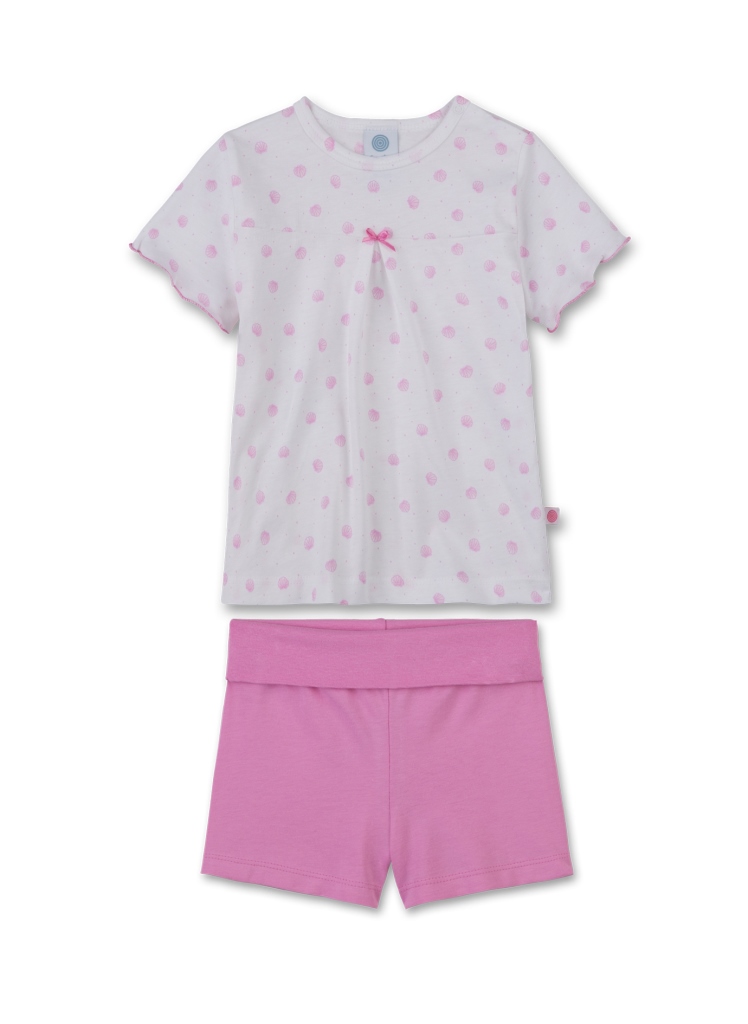 Пижама с коротким рукавом для девочки